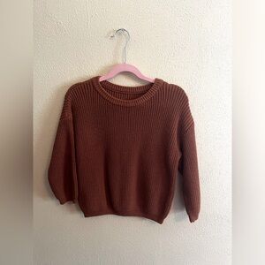 Gently Worn - Boutique Chunky Knit Sweater - Size 2T
